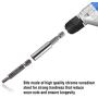208 Piece Screwdriver Bit Set Security Bit Chrome Vanadium Steel Professional Ended Screw Tools Box by WULFPOWERPRO