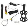 Brandmotion 9002-8818 Rear Vision Camera and Fixed Bracket for 2007-2018 Jeep Wrangler JK