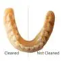 iSonic White CSDW01 Denture/Retainer Cleaning Crystal to Remove Stains, Buildups for All Dental/Sleep apnea/Clear appliances, 8OZ Bottle