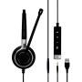 Sennheiser SC 665 USB (507257) - Double-Sided Business Headset | UC Optimized and Skype for Business Certified | For Mobile Phone, Tablet, Softphone, and PC (Black)