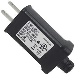 29V 13W LED Power Supply, TS-13W29V LED Transformer Raintight IP44 US Plug Adapter, Seasonal-Use LED Driver for LED String Light, Holiday Lighting