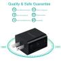 [4-Pack] Fast Charge 3.0 USB Wall Charger, Besgoods 18W USB Charger Adapter Fast Charging Block Compatible with Wireless Charger, Samsung Galaxy S9 S8/Note 8 9, iPhone, iPad, HTC 10 and More