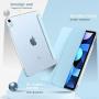 TiMOVO Case for New iPad Air 4th Generation, iPad Air 4 Case (10.9-inch, 2020), [Support 2nd Gen Apple Pencil Charging] Slim Stand Protective Cover Shell with Auto Wake/Sleep - Sky Blue