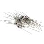 Fielect 20pcs 250V 0.5A Slow Blow Axial Lead Tube Fuse Glass Tube Fuses 3.6x10mm