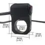 1 inch Aluminum Alloy Motorcycle Handlebar Headlight Switch On/Off Fog spot Light Switch for 12V Motorcycles,Motorbike,Scooter