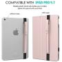 MoKo Case Holder for Apple Pencil, Elastic Detachable Pouch for Apple Pencil, Fit iPad 8th Generation/iPad 10.2 2019/iPad Air (3rd Gen) 10.5'' 2019 (Only for Apple Pencil 1st Case) - Rose Gold