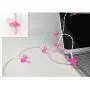 YAGE Tale Pink Flamingo USB Christmas Light Phone Charger Cord Designed for Women 50inch 8LED Bulb Compatible with Phone 5 5s 6 6plus 6s 6s Plus 7 7plus 8 8plus X XR XS XS Max 11Pro Max etc