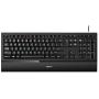 Logitech Illuminated Ultrathin Keyboard K740 with Laser-Etched Backlit Keyboard and Soft-Touch Palm Rest - Black