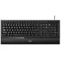 Logitech Illuminated Ultrathin Keyboard K740 with Laser-Etched Backlit Keyboard and Soft-Touch Palm Rest - Black
