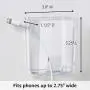 Command Smart Phone Station, Clear, Organize Damage-Free