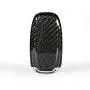 M.JVisun Genuine Carbon Fiber Key Fob Cover for Audi A4 A4L A5 A6 A6L A7 A8 Q5 Q8 R8 RS4 RS5 RS6 RS7 S4 S5 S6 S7 S8 SQ5 Smart Car Remote Key, Mens Car Key Fob Case Womens Fob Cover - Black