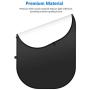 Neewer Chromakey Black Chromakey White Collapsible Backdrop Collapsible Reversible Background 5x7 Chroma-Key Black/White