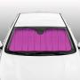 BDK Front Windshield Shade-Accordion Folding Auto Sunshade for Car Truck SUV-Blocks UV Rays Sun Visor Protector-Keeps Your Vehicle Cool-57 x 27 Inch, AS-2511-HP, Pink Glitter