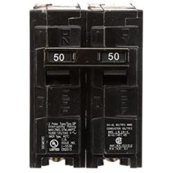 Q250 50-Amp Double Pole Type QP Circuit Breaker