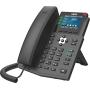 Fanvil X3U Enterprise VoIP Phone, 2.8-Inch Color Display, 6 SIP Lines, Dual-Port Gigabit Ethernet, Power Adapter Not Included