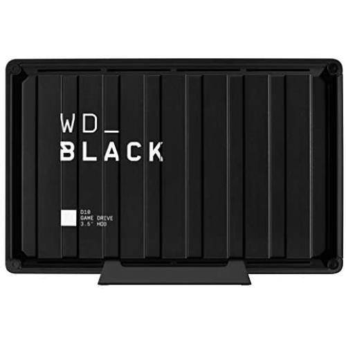 WD_Black 8TB D10 Game Drive, Portable External Hard Drive Compatible with Playstation, Xbox, PC, & Mac - WDBA3P0080HBK-NESN