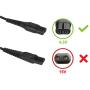98K 4.3V Philips Shaver Charger Power Cord for Philips Norelco Oneblade Series QP2520, QP2520 / 90, QP2520 / 70, QP2520 / 72 All-in-One Grooming Trimmer & Hybrid Electric Razor Charging Cord