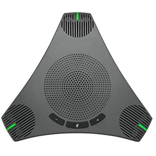 USB Speakerphone Microphone for 8-10 People Business Conference,360° Omnidirectional Microphone for VoIP Calls/Skype/Meeting/Recording/Chatting,Plug & Play Compatible with Windows/Mac OS X