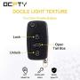 OCPTY MYT8Z0837231 2X Uncut Keyless Entry Remote Control Key Fob Transmitter Replacement for A udi A6 A8 S4 S6 S8 TT RS6 Cabriolet MYT8Z0837231 4D0837231E 4D0837231P