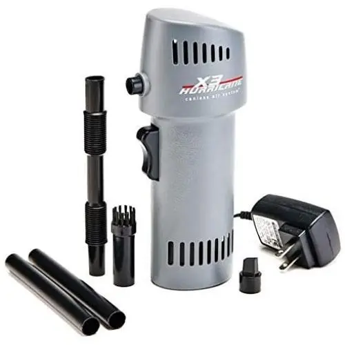 X3 Hurricane Variable Speed 260mph+ Cordless Rechargeable Electronic Duster Compressed Can Air Cleaner