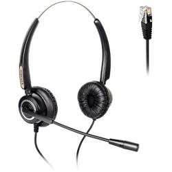 Binaural Headset Headphones Only for Cisco IP Telephone 7940 7960 7970 7962 7975 7961 7971 7960 8841 M12 M22 and All Series