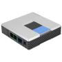 ASHATA VoIP Phone Adapter, Portable VoIP Gateway Internet Phone 2 Ports Adapter SIP RJ45 Cable for Linksys PAP2T (US)