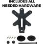 HumanCentric VESA Mount Adapter for Dell S2218, SE2219, S2318, S2319, S2418, S2419, SE2419, S2718, S2719, SE2719 Monitors | Does Not Fit Ultrathin Monitors S2718D, S2719HM, S2719DM [Patent Pending]