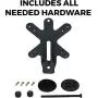 HumanCentric VESA Mount Adapter for Dell S2218, SE2219, S2318, S2319, S2418, S2419, SE2419, S2718, S2719, SE2719 Monitors | Does Not Fit Ultrathin Monitors S2718D, S2719HM, S2719DM [Patent Pending]