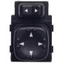 CENTAURUS Power Mirror Adjust Switch, Front Driver Side Master Control Switch 15045085, 19259975 Replacement for 2000-2002 Chevy Silverado Suburban Tahoe Sierra Yukon, 2002 Cadillac Escalade EXT