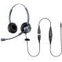 Sinseng Phone Headset with Microphone Noise Cancelling & 3.5mm Jack, Cell Phone Headphone with Volume Control for Call Center Office Skype Business Meeting Online Courses Teaching Work from Home