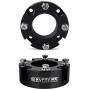 Supreme Suspensions - Front Leveling Kit for 2007-2021 Toyota Tundra and 2007-2021 Toyota Sequoia 2.5'' Front Lift Strut Spacers 2WD 4WD (Black)