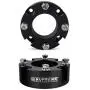 Supreme Suspensions - Front Leveling Kit for 2007-2021 Toyota Tundra and 2007-2021 Toyota Sequoia 2.5'' Front Lift Strut Spacers 2WD 4WD (Black)