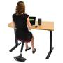 WOBBLE STOOL Standing Desk Balance Chair for Active Sitting. Tall ergonomic adjustable height swiveling leaning perch perching ergonomic sit stand high computer chair swivels 360 for adults kids