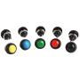 PP-NEST 10 Pieces 12mm Waterproof Push Button Momentary On Off Switch ANKG-01 (5 Colors)