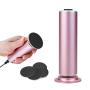 FATUXZ Electric Callus Remove with 60pcs Replacement Sandpaper Discs, Professional Pedicure Foot File Sander for Dead Cracked Hard Skin Calluses for Feet Electronic Callus Shaver (Speed Adjustable)