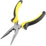 ZEONHAK 12 Pack 6 Inches Needle Nose Pliers with Wire Cutter and Spring, Non-Slip and Comfortable Handle Design for Bending Wire, Handcraft, Electronic Product Repair
