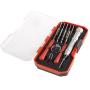 Electronic Repair Tech Tool Kit-15 Piece Set with Precision Screwdriver, Bits, Suction Cup and More For Repairing Cell Phone/Tablet/Laptop By Stalwart