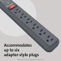 Kensington Guardian 6 Outlet, 15-Foot Cord, & 540 Joules Premium Surge Protector (K38215NA)