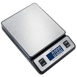 Weighmax W-2809 90 LB X 0.1 OZ Durable Stainless Steel Digital Postal Scale, Shipping Scale With AC adapter