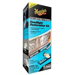 Meguiars G2970 Two Step Headlight Restoration Kit, 4 fl. oz, 1 Pack