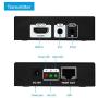 gofanco HDBaseT HDMI Extender 4K 60Hz (4:2:0 8-bit) Over CAT5e/CAT6/CAT7 Cable with Bi-Directional IR, PoC - Up to 70 Meters (230 feet) @ 1080p 60Hz 40 Meters (130 feet) @ UHD, HDCP 2.2 (HDbaseT-Ext)