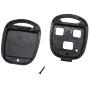 Cutting Not Required - Replacement Key Fob Keyless Entry Remote Control Key Case Fit for Lexus ES GS GX IS LS LX RX SC Car Key Fob Shell Cover (1 Black + Blue)