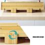 Wood Laptop Riser Stand for Desk with Adjustable Height & Air Vents - Laptop Desk Organizer - Minimal Laptop Stand & Ventilation - Monitor Stand Riser