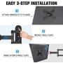 Mounting Dream Full Motion Monitor Wall Mount TV Bracket for 10-26 Inch LED, LCD Flat Screen TV and Monitor, TV Mount with Swivel Articulating Arm, Monitor Mount Up to VESA 100x100mm and 33LBS MD2463