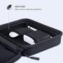 Smatree Universal Travel Case for Small Electronics Accessories Compatible for 7.9 inches iPad Mini 4 Protective Gadget Bag with Handle, Lightweight Cable Organizer,Black