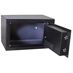 First Alert 4003DFB Anti-Theft Safe with Digital LOCK, .31 Cubic-Foot, Black