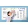 Wizard Wall Instant Whiteboard Refill, Repositionable Dry Erase Surface, 30” x 50 Roll