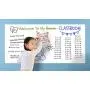 Wizard Wall Instant Whiteboard Refill, Repositionable Dry Erase Surface, 30” x 50 Roll