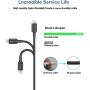 Icseio iPhone Charger Cable 6ft,Long Lightning Cable 3Pack 6Feet Nylon Braided iPhone Cord for iPhone 11 Pro Max X XS XR / 8/8 Plus / 7/7 Plus / 6/6 Plus / 5S / iPad iPod