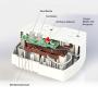 Tower Manufacturing 30440003 Auto-Reset 15 AMP Grounded 3-Prong GFCI 5-Outlet Adapter, White [2 Pack]